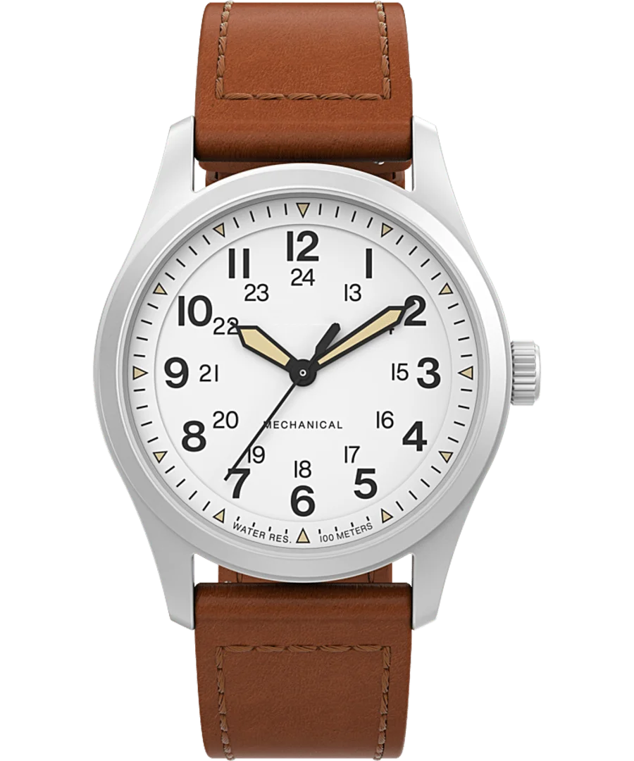 Luxury 316L Stainless Steel Luminous Hands Custom Mechanical Watch For Man