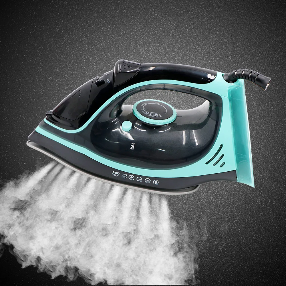R1250 Adjustable Temperature 2200W Selfcleaning  Ceramic Non-Stick Soleplate Vertical Steam Iron Electric Iron