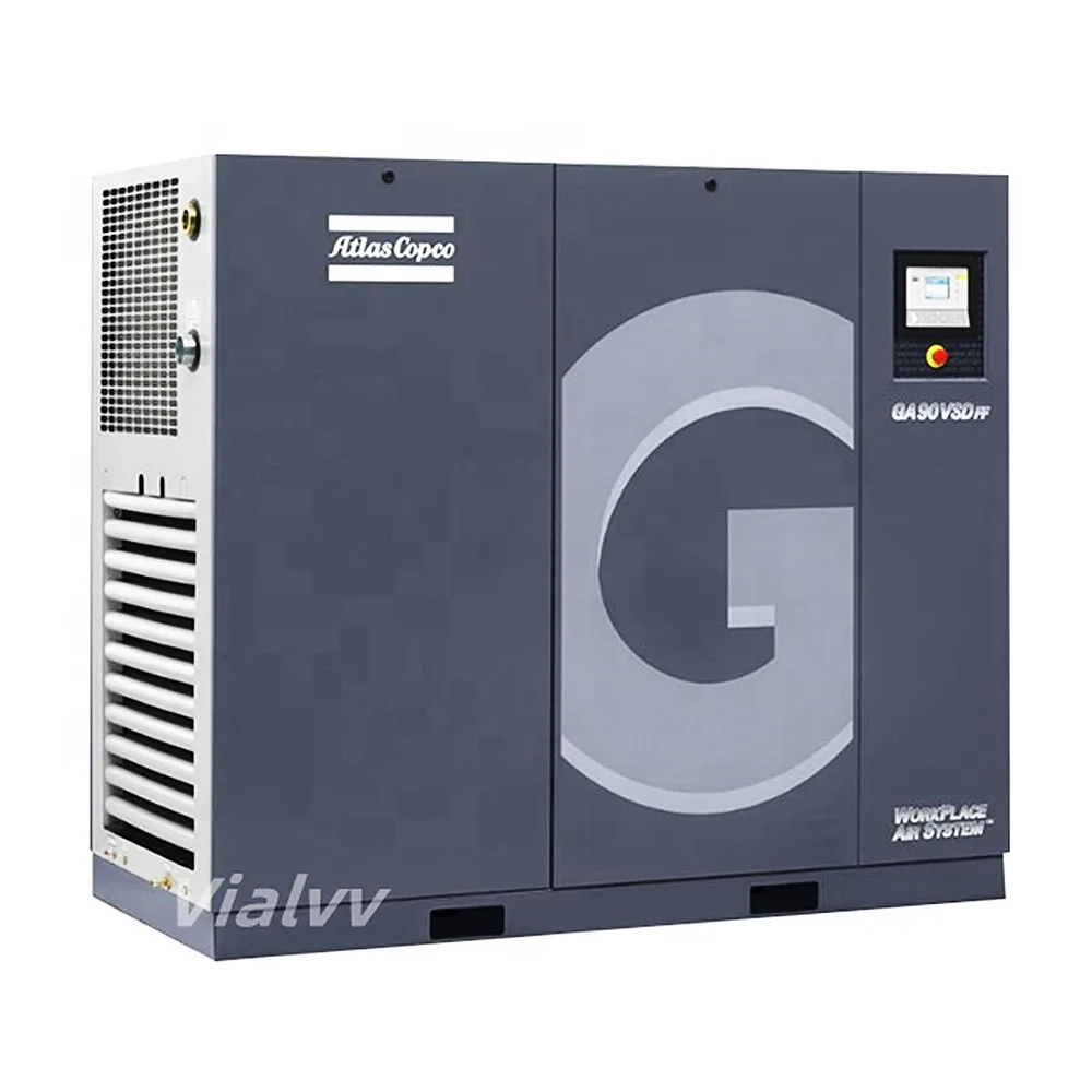 GA75 Atlas Copco 75kw GA 75 GA75VSD+ Screw Air Compressor AtlasCopco 75 kw 100 hp Atlas GA75 VSD 100hp AirCompressor