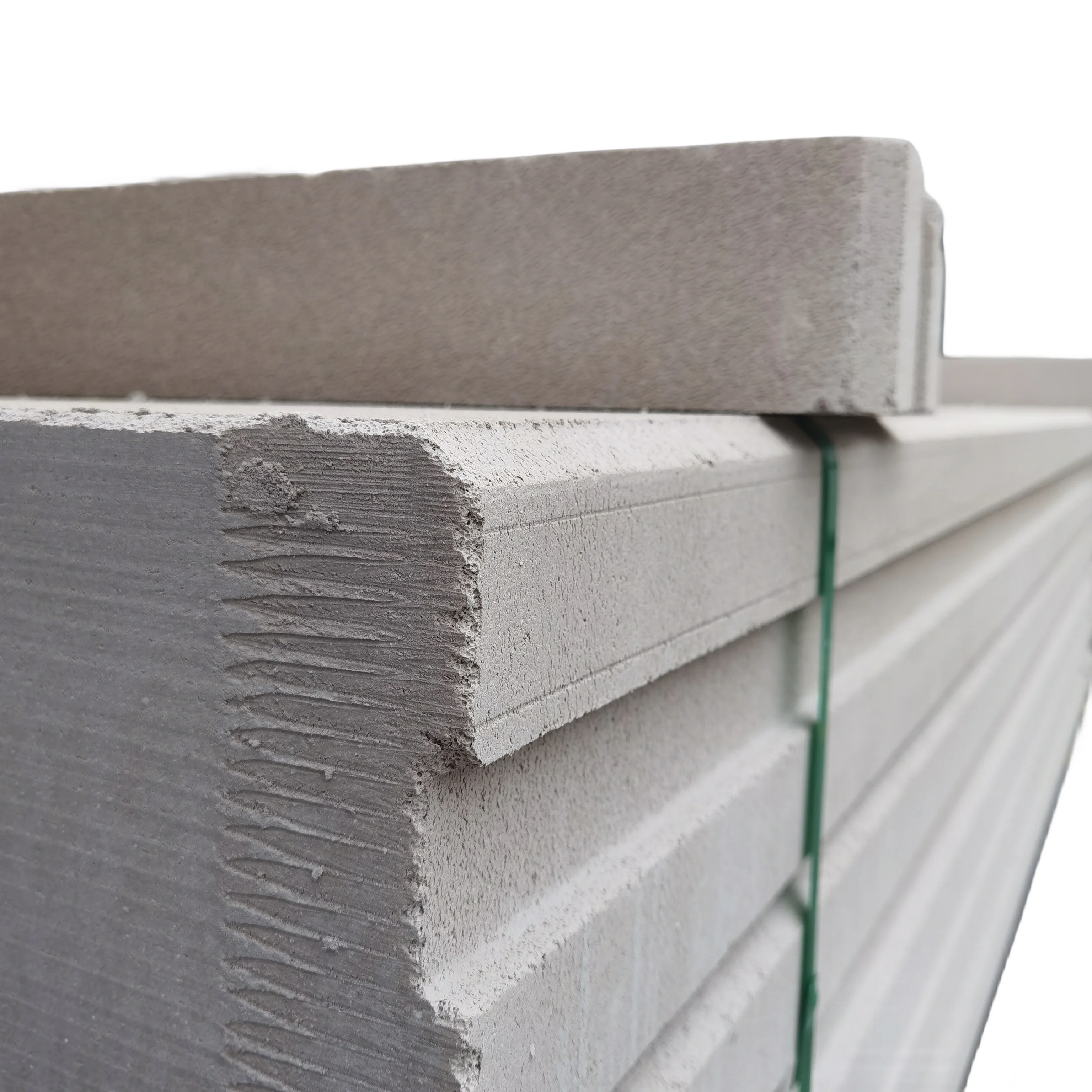 Anti-Vibration prefabricated house aac alc pre cast concrete panels alc lightweight concrete panel hebel wall panel for villa