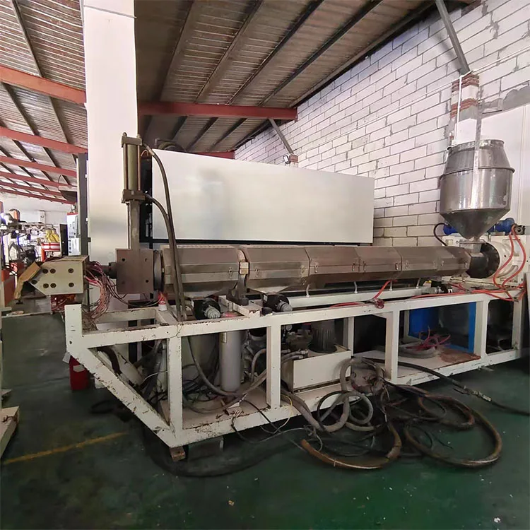 China Factory Extrudeuse Plastic Single-Screw Extruder Fabrication Machine For Sale