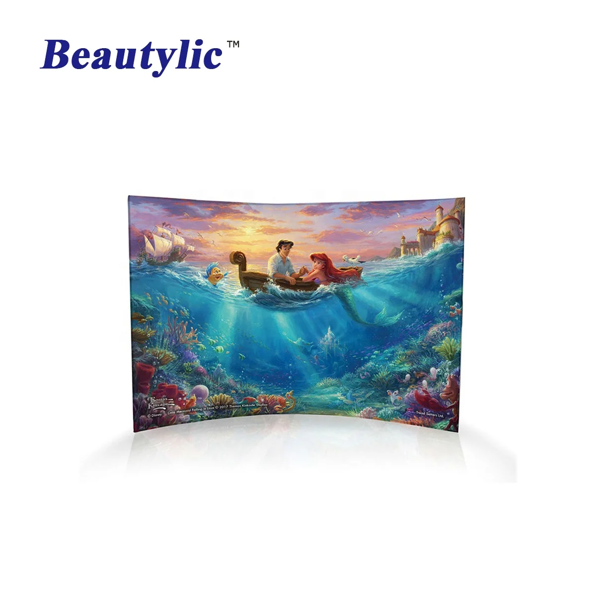 LS-ACM01 Stainless steel Sublimation Acrylic bending mold Arc shaped sublimation Beautylic bending mould for 5mm acrylic blanks