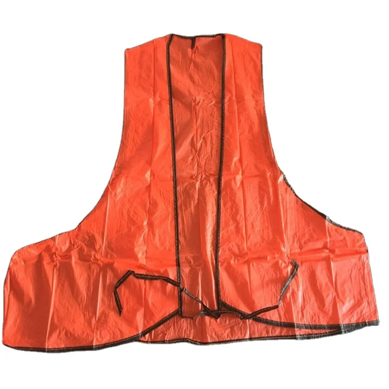 PVC hunting vest PVC safety vest for hunter and worker