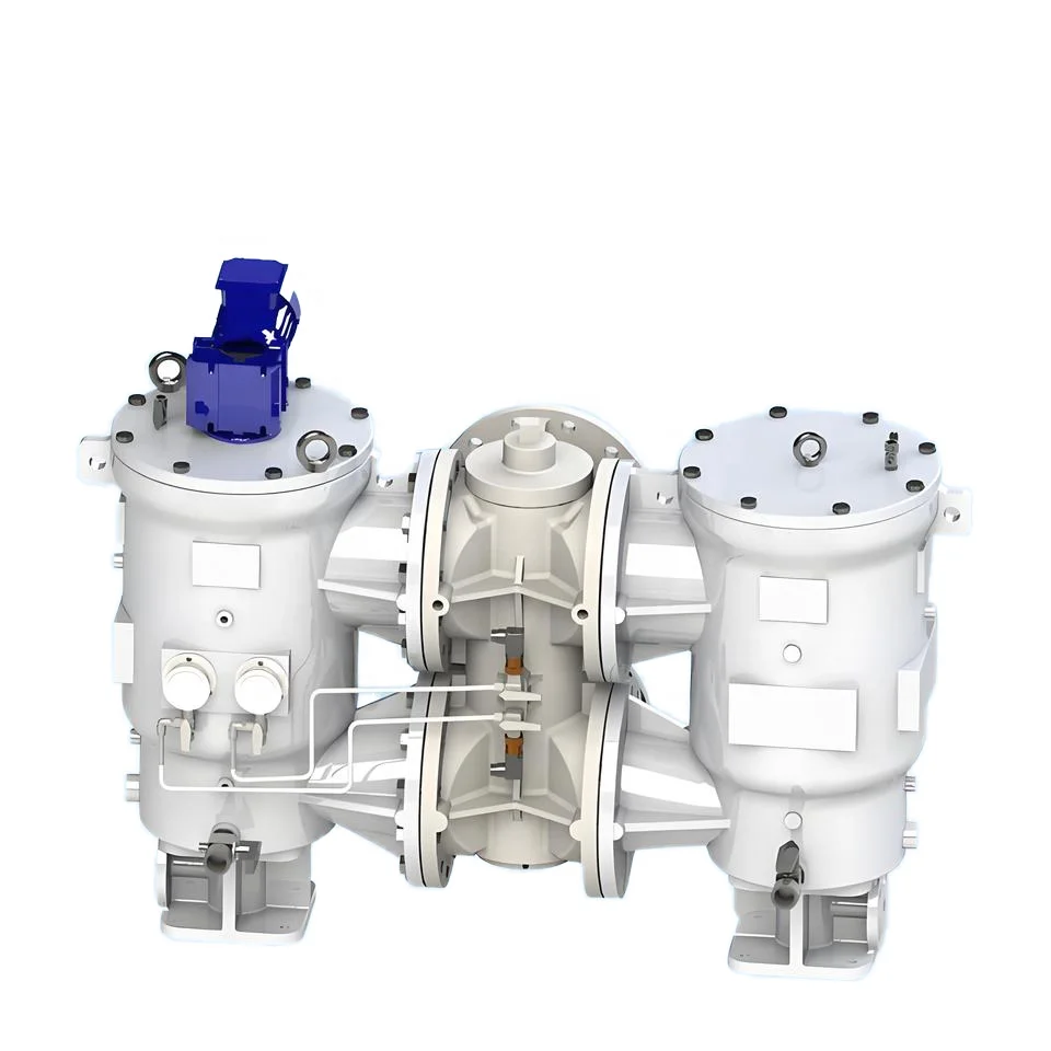Factory direct sale  lube duplex self-cleaning oil filter for power plant