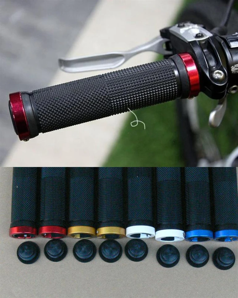 Ручки с двойным замком для руля велосипеда, дорожного и горного велосипеда
