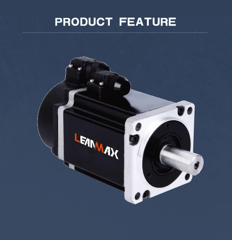 60mm CNC  Lathe Machine 60SY-M01930S 220V 0.6Kw 1.91N.m 3000rpm    easy servo motor And servo drive  CE