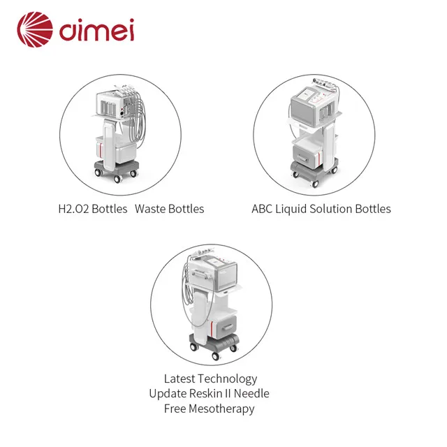 2021 New water oxygen jet peel needle free skin rejuvenation beauty machine for sale