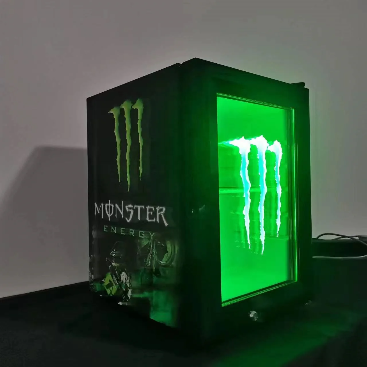 Индивидуальный рекламный мини-холодильник для ресторана, холодильник, дисплей, холодильник со стеклянной дверью