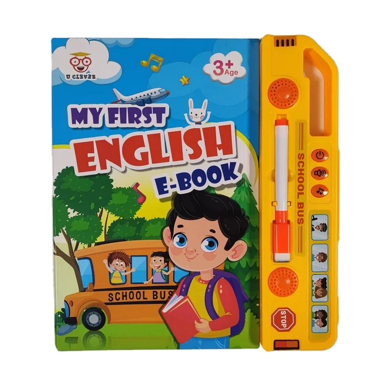 Factory Wholesale Custom Design Sound Book Touch Audio Book For Babies Early Childhood Education