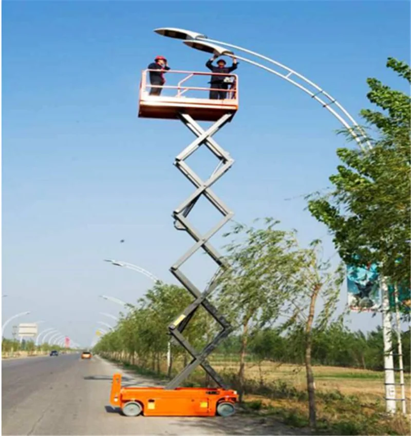 13 to 59ft Wholesale price electric motorcycle spider lift table h970 linear actuator for workshop 4 to 18m