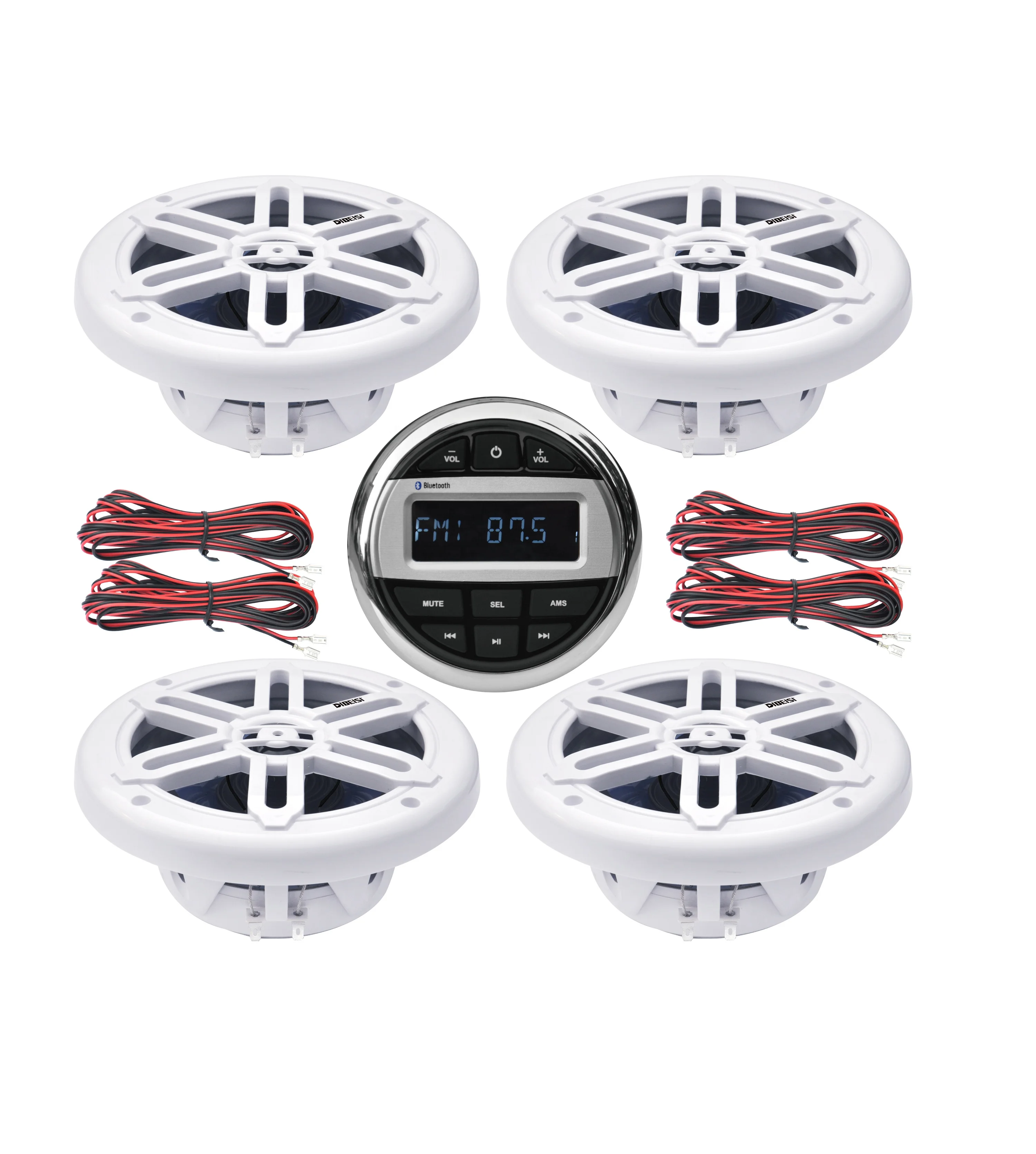 DIBEISI waterproof marine bt radio player component speaker MB5002