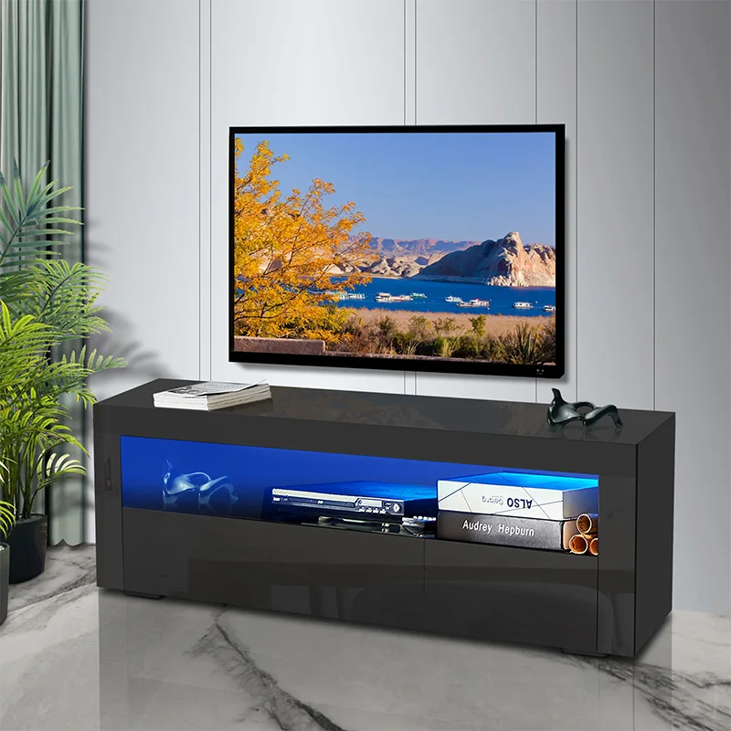 Antique Wooden Fireplace TV Cabinet Stand with LED Lighting  Customized Supplier Distributor