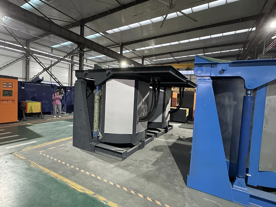 Competitive Price Induction Furnace 50Kg Induction Furnace Transformer Induction Furnace For Melting Metals With 1000Kg Ca