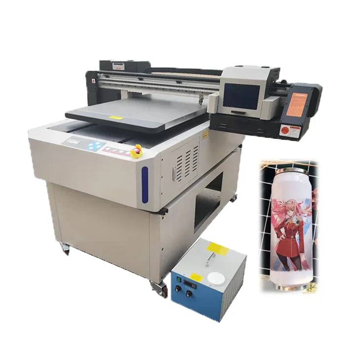 China Factory Innova Direct Sale Wine Bottle 60x90 DX5 XP600 I3200 EcoTank wide-format All-in-One UV digital LED Flatbed Printer