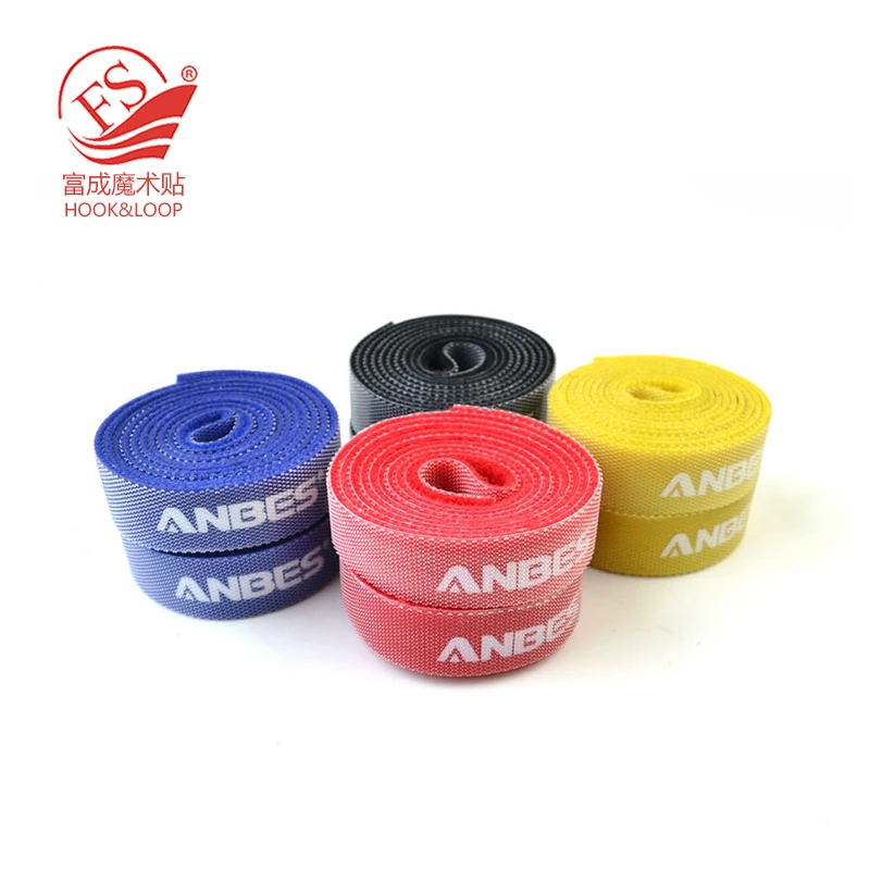 Hot Selling Reusable Adjustable 20mm Self Adhesive Back to Back  Hook & Loop  Cable Ties