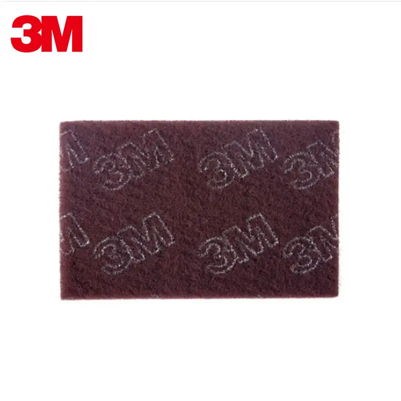 3M 7467 Cleaning Sanding Pad Polish Non Woven Clean Pad 20 Piece for Aluminum Oxide Abrasive Cleans