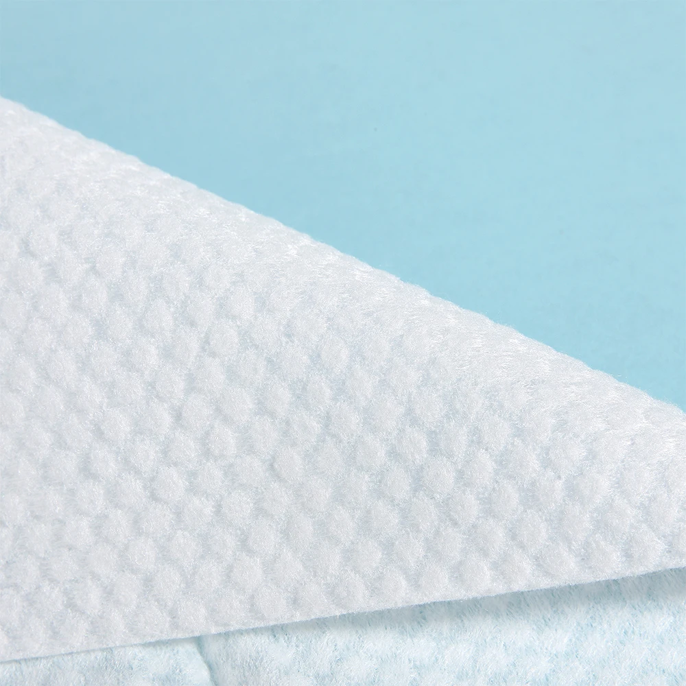 Factory customized wholesale beauty salon special 200g disposable face cleansing cotton towel roll non-woven face towel