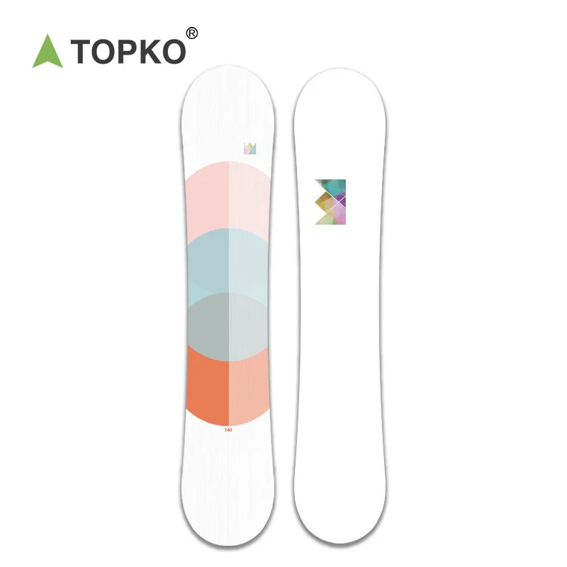 Topko OEM полностью горный Фристайл углеродное волокно деревянное основание открытый сноуборд