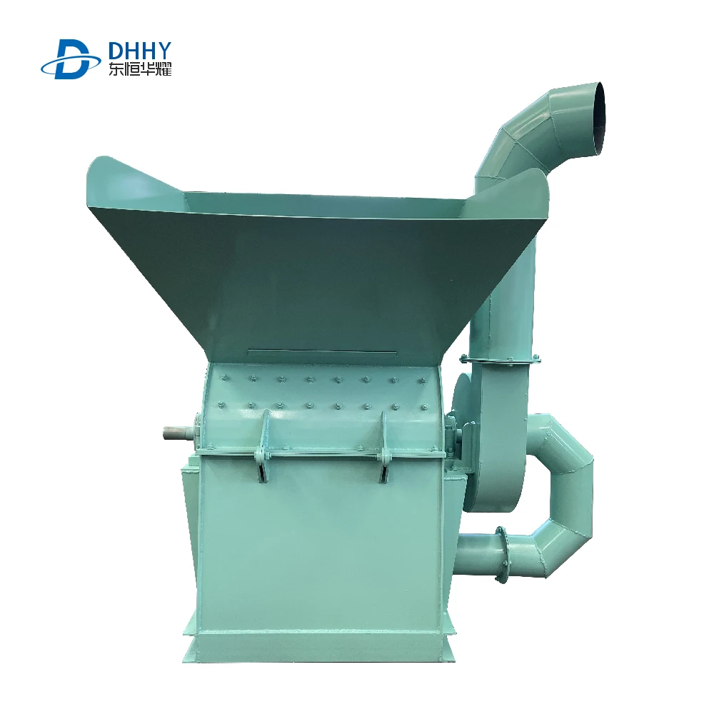 High capacity tree bark grinder coconut husk shredder wood waste shredder for wood scrap