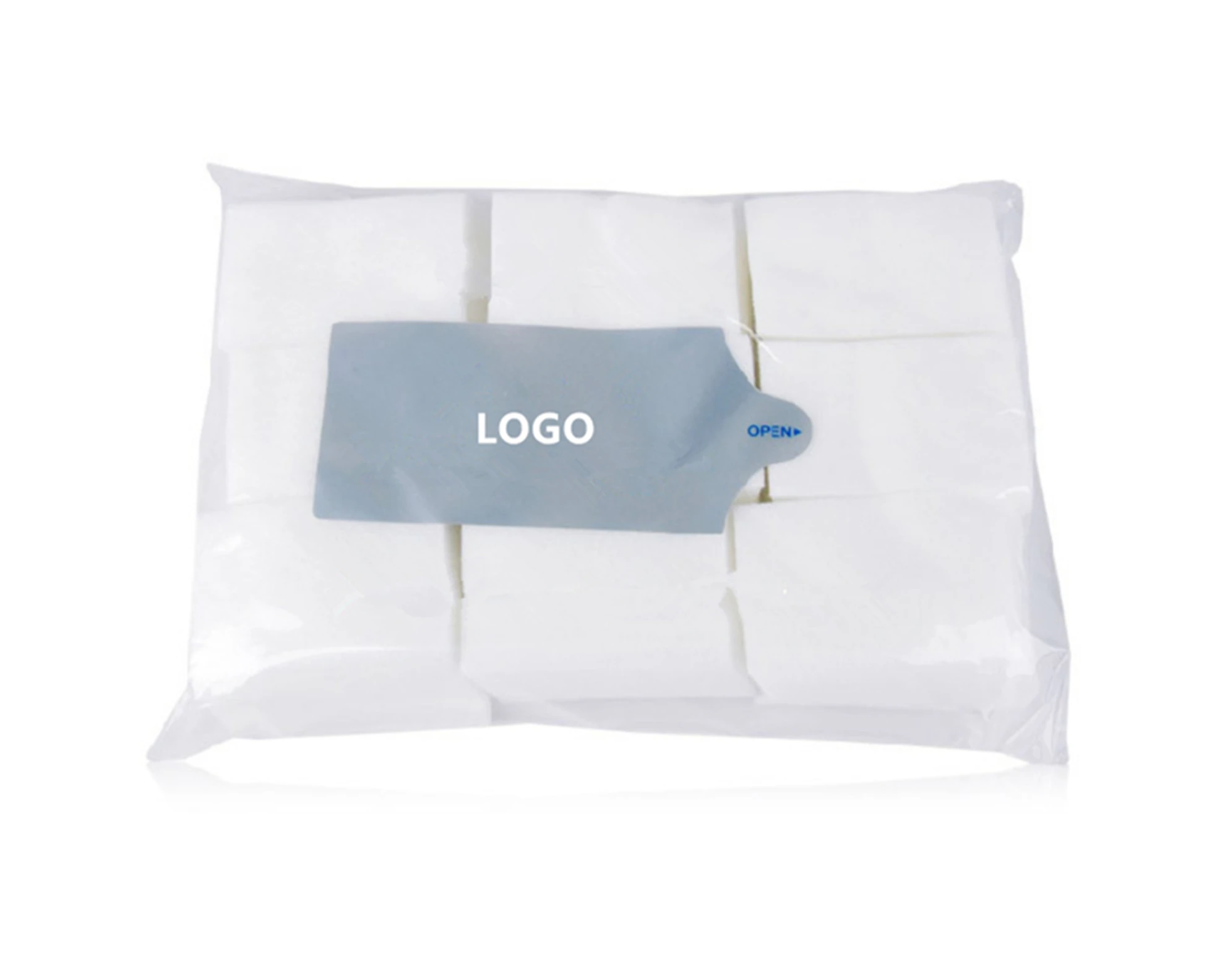 
Hot-selling soft cotton fiber easily absorbs cotton pad for cleaning nails, washing face and wiping sweat 