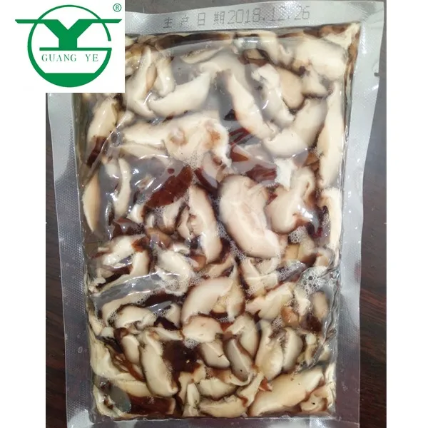 factory direct price organic No additions haccp Approved IQF bulk fresh vegetable Frozen Shiitake slice Frozen mushroom slices