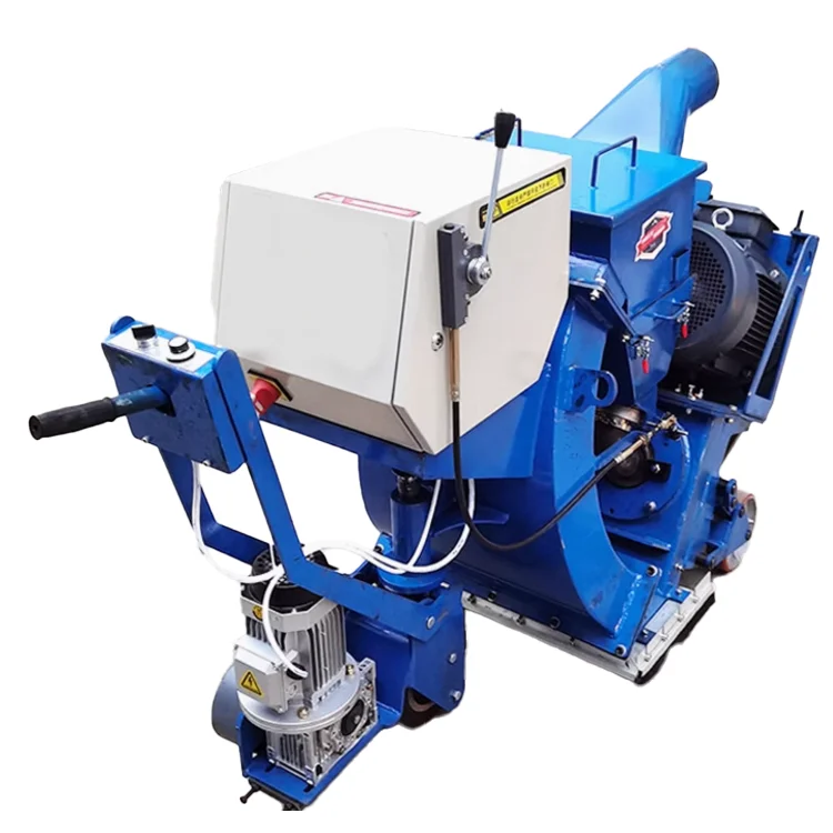 Mobile Road Shot Blasting Machine  Small Hand-supported Steel Plate Rust Removal Machine Bridge Ground Wool Drawing Machine