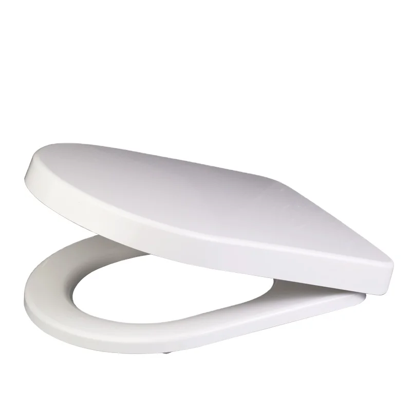 Beewill OEM/ODM Toilet Seat D Shape Universal Size Wrap Over Soft Close Toilet Seat Cover