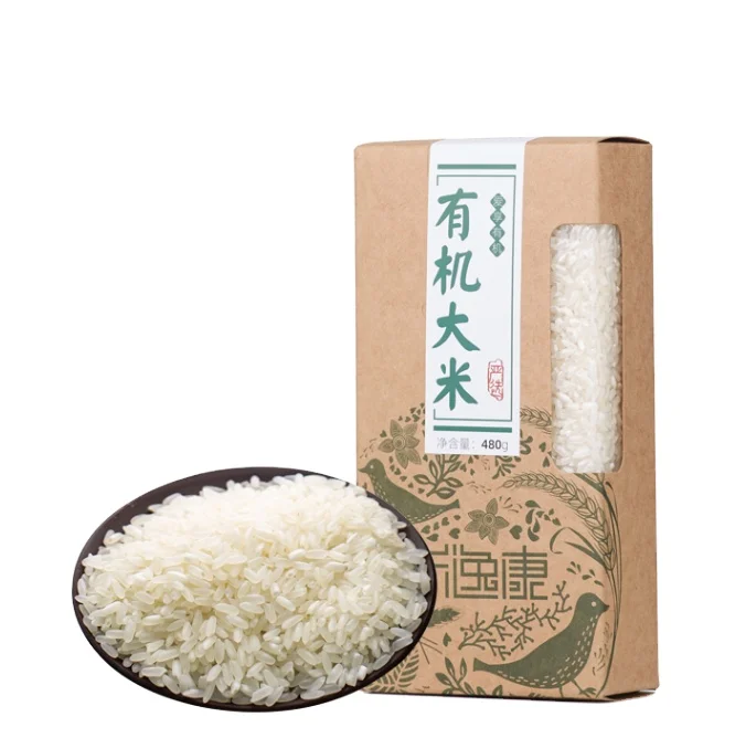 Organic rice with no addition in the whole process of original ecological planting
