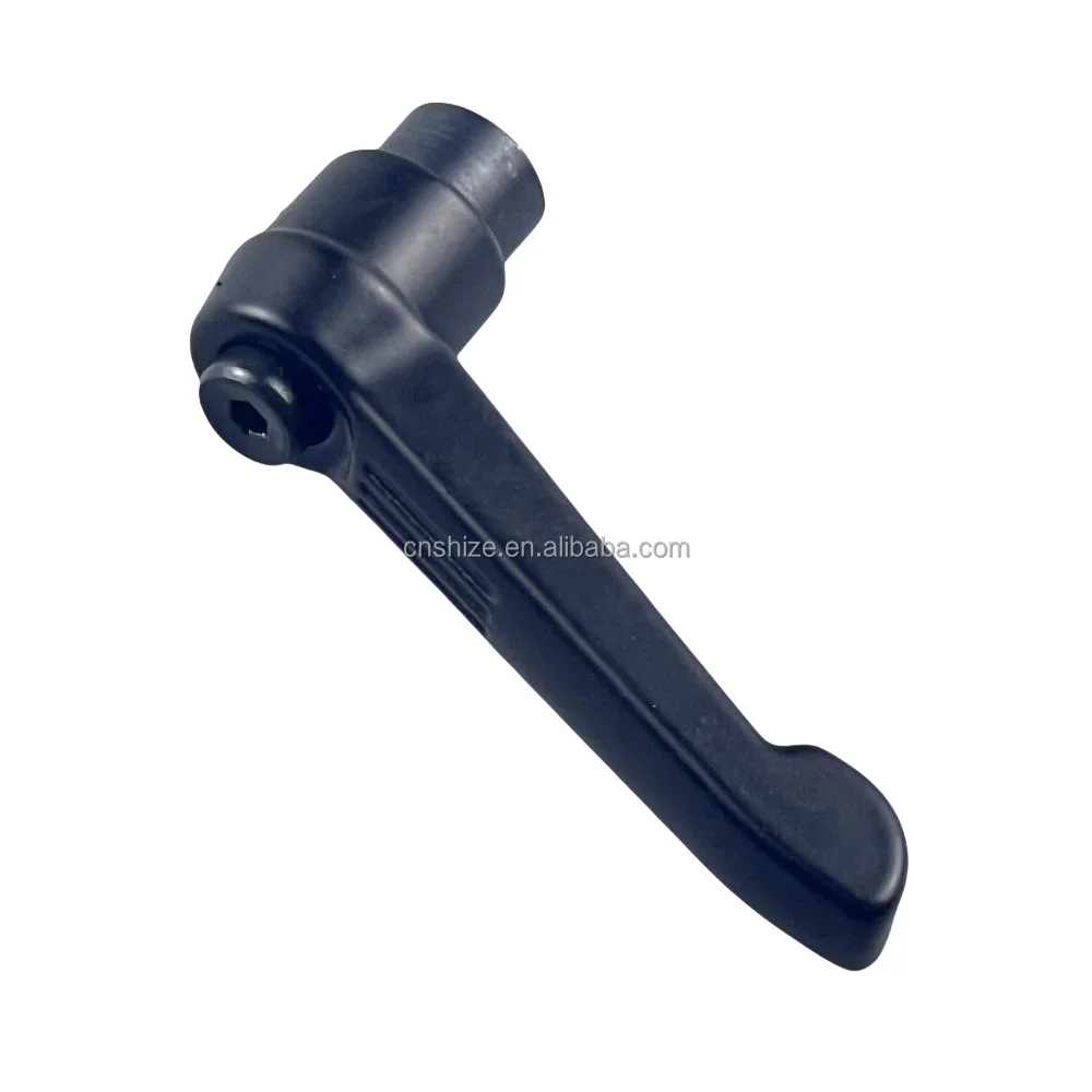 M5-M16 Clamping Lever Handle Metal Machine Knobs Adjustable Fixing Handle Stainless Steel M8 Male Thread Clamp Handle(20MM)