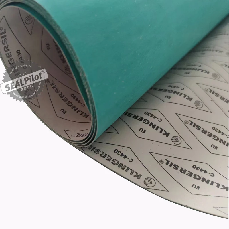 KLINGERsil C-4430, material, high temperature resistant, suitable for various chemicals, aerospace industry, etc.