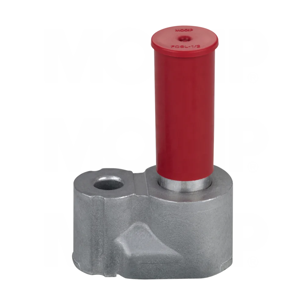 Straight flanged pvc end cap for steel pipes