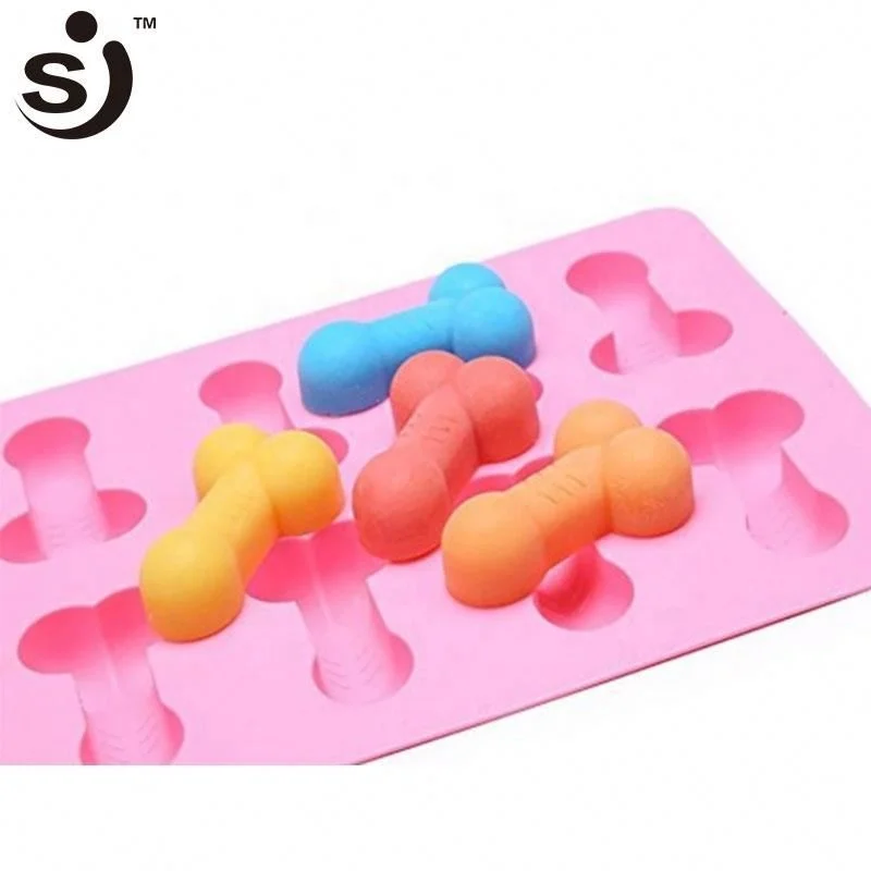 Hot Selling Silicone Penis Ice Cube Mold Funny Popsicle Penis Mold