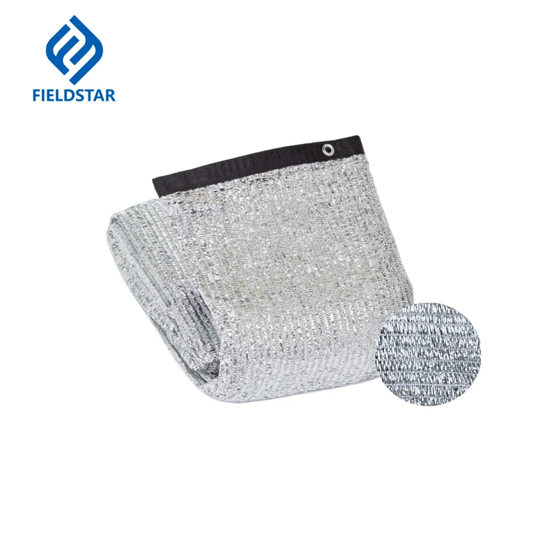 Manufacturer Custom Aluminum Shade Netting, Water Proof Silver Shade Net,high Shading Rate Aluminum Shade Mesh