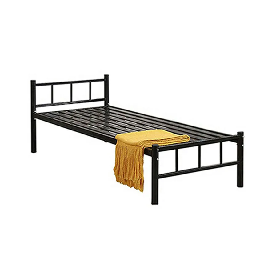 Factory direct iron furniture metal bed student up down