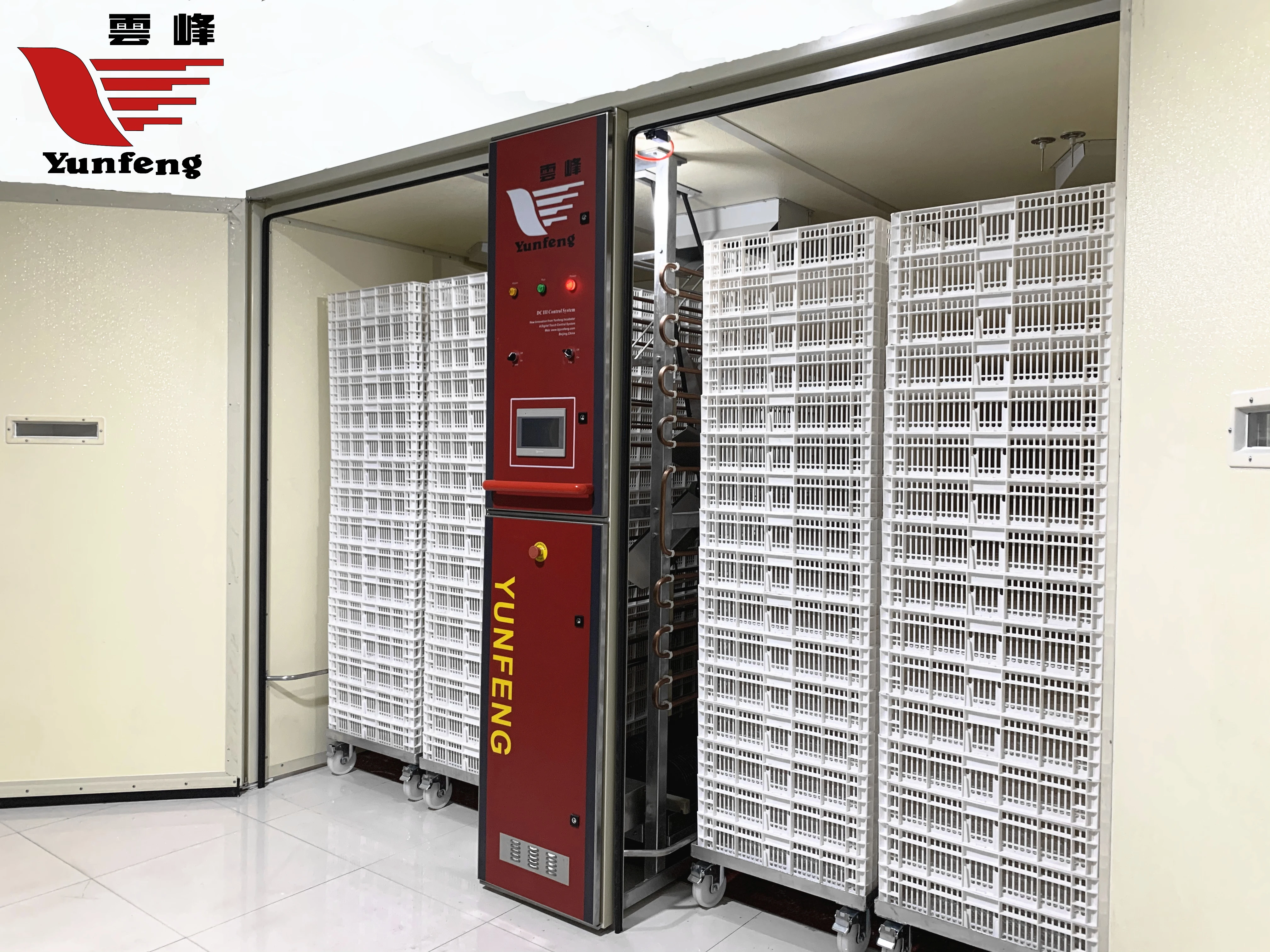 YFDC-192SL 2024 Factory direct price large-scale incubators hatchery machine/ poultry incubator automatic for sale 19200 pcs