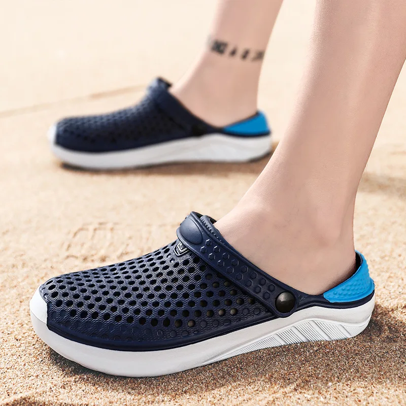 Summer Unisex New Design Slippers Nest Lazy Sandals Casual Couples Sandals Beach Shoes Medical Clog Shoes