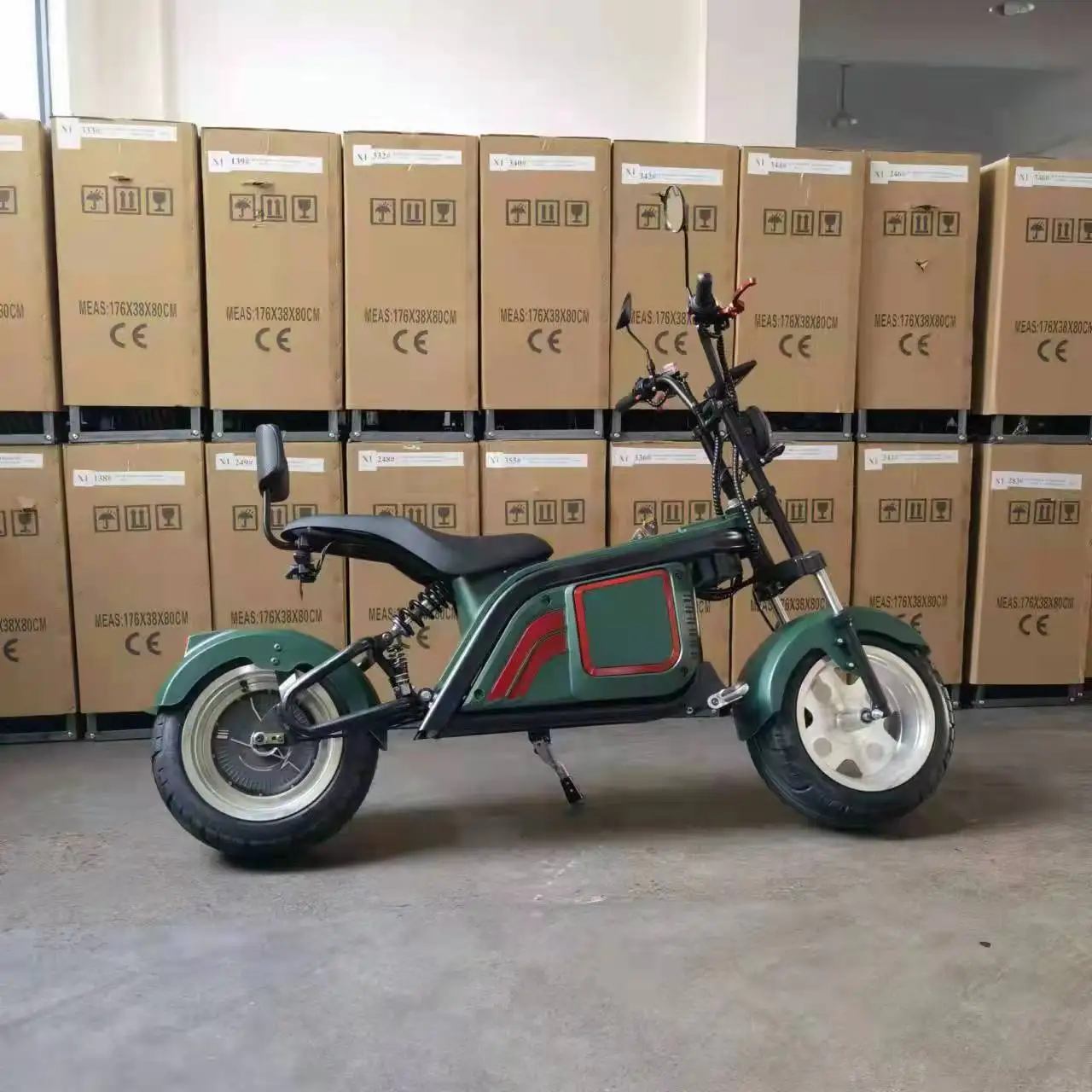 New Special Design For Adult High Power Classic Retro 60v 3000w Electric Motorbike