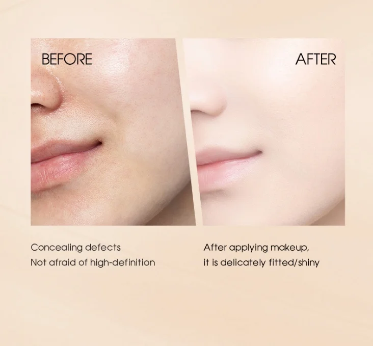 Private Label Hydrating Liquid Foundation Oil Control Concealer Waterproof Makeup Bb Cream Face Powder Foundation For Women