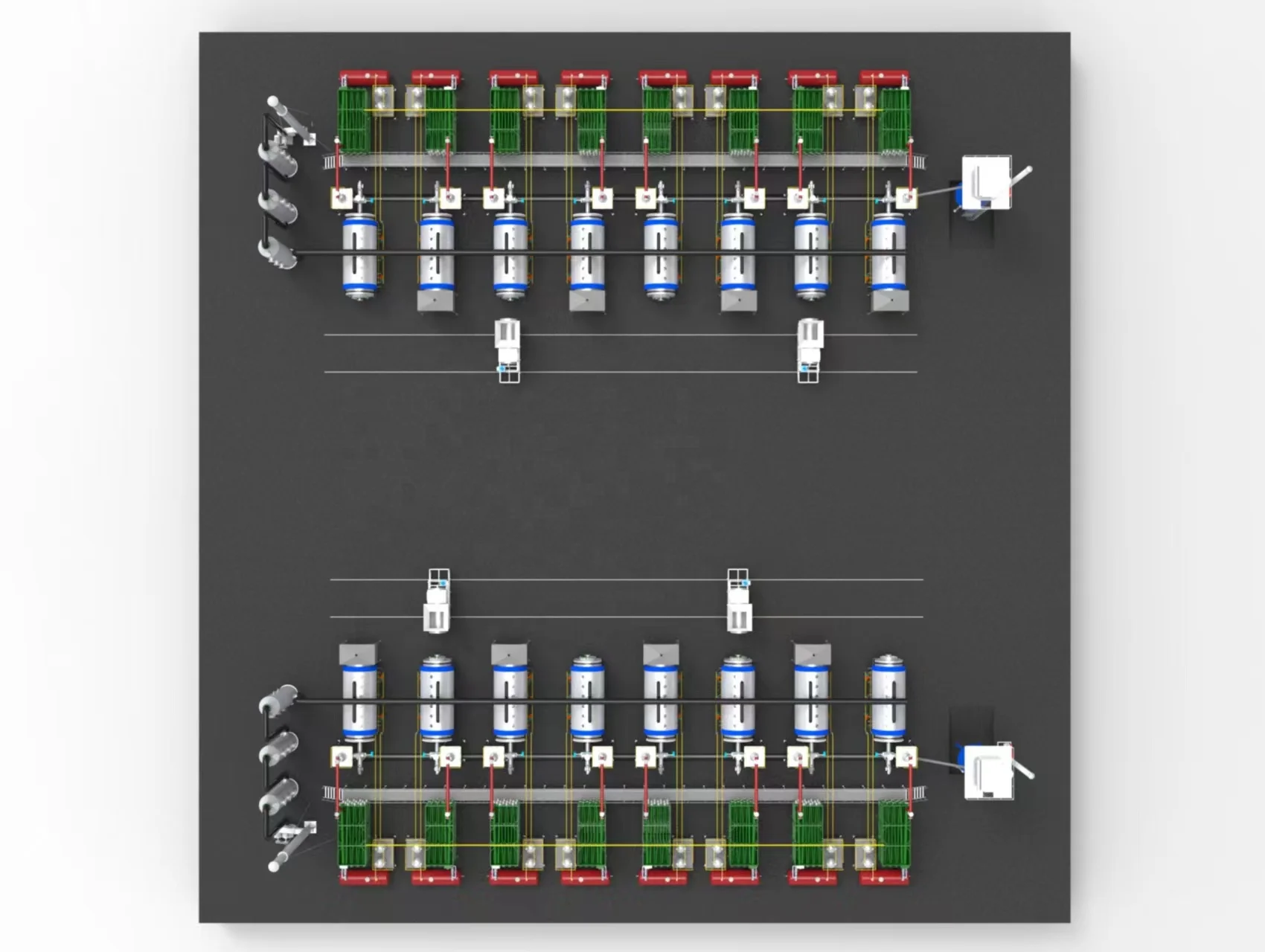 Whole of Recycling Machine Scrap tyre pyrolysis plant type plastic to diesel fuel oil Equipment