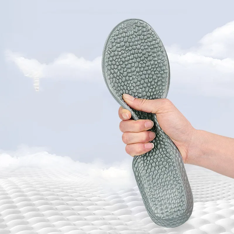 EVA popcorn booster Insole men women casual soft elastic cushion breath pressure resistant invisible