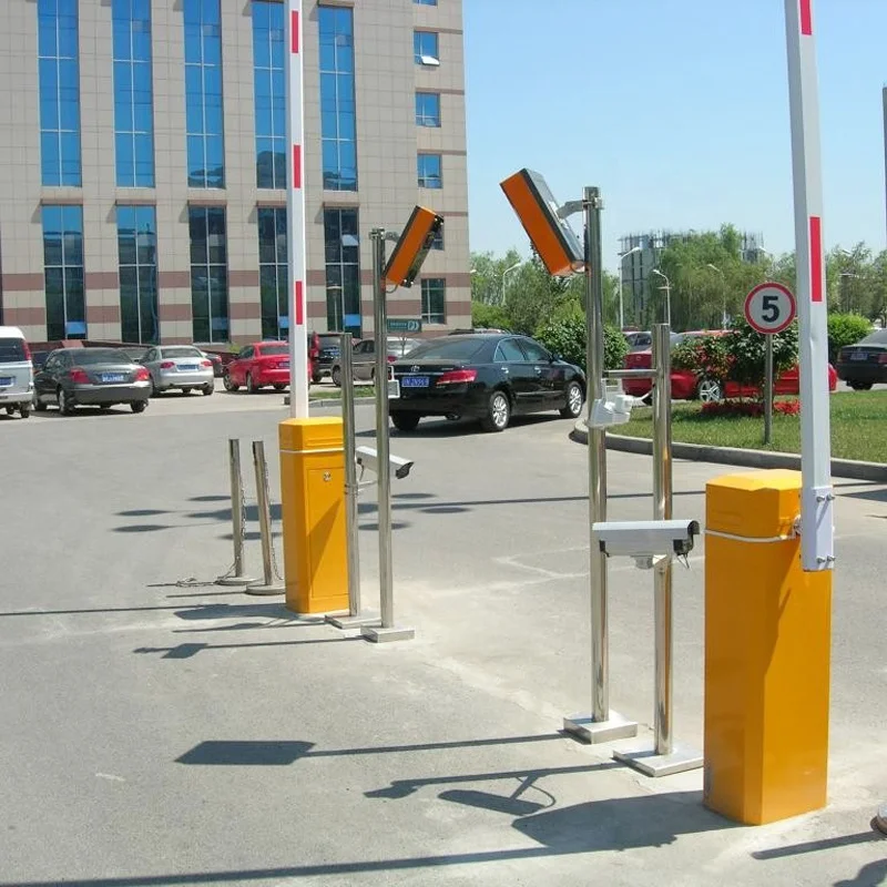 Remote Control Drop Arm Automatic Car Parking Lot Barriers Gate City Parking Lot Systems