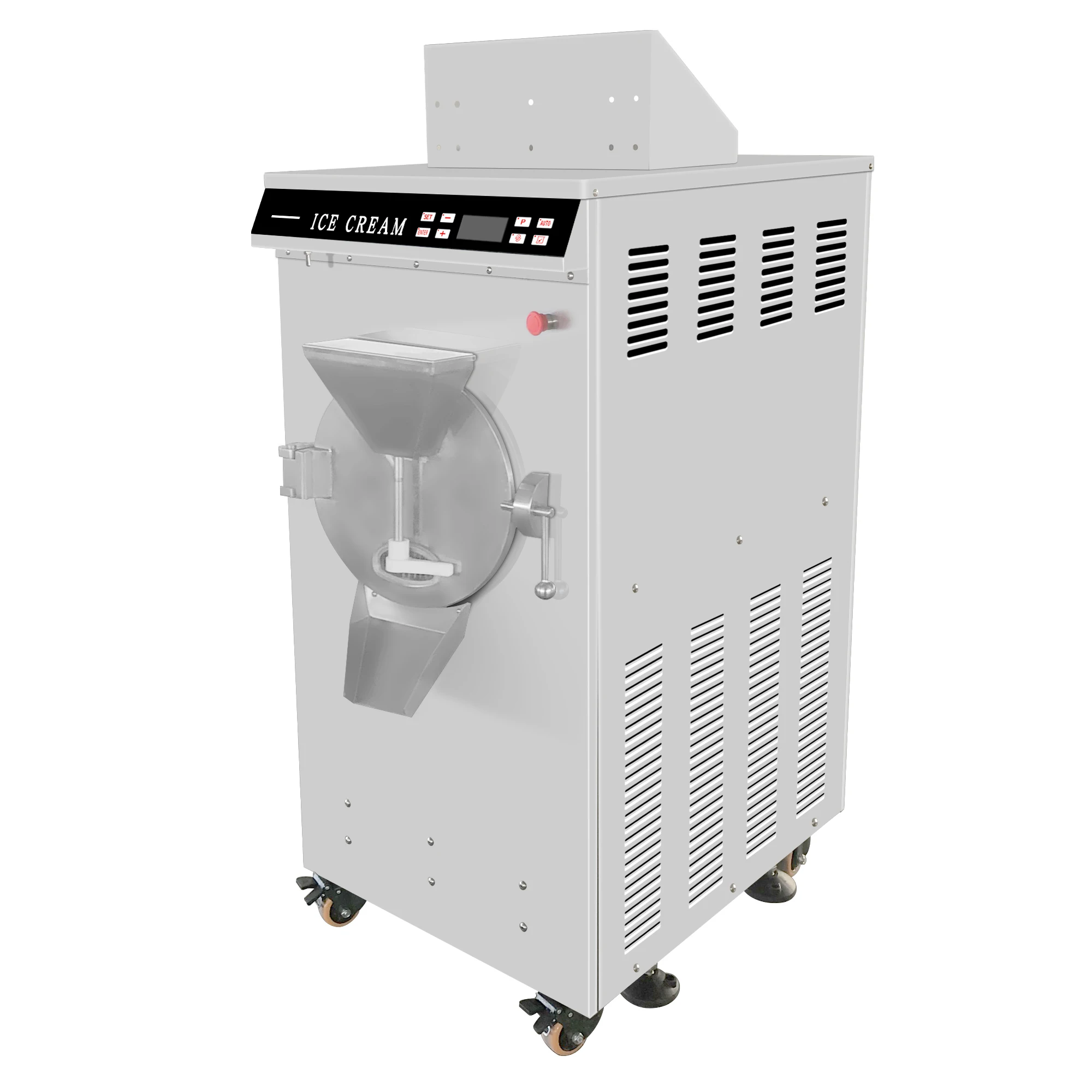 Лезвия для легкой очистки и работы машина взбивания твердого мороженого делает смешивание охлаждение ингредиентов полностью