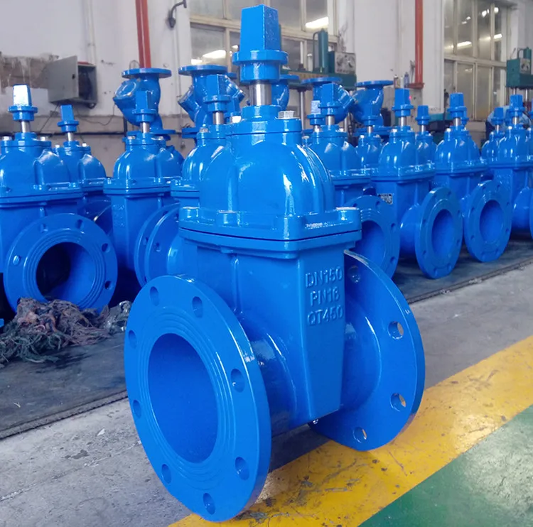 Best price  PN16 Ductile Cast Iron F4 Brass Seat Underground  Gate Valve for Metal Seal