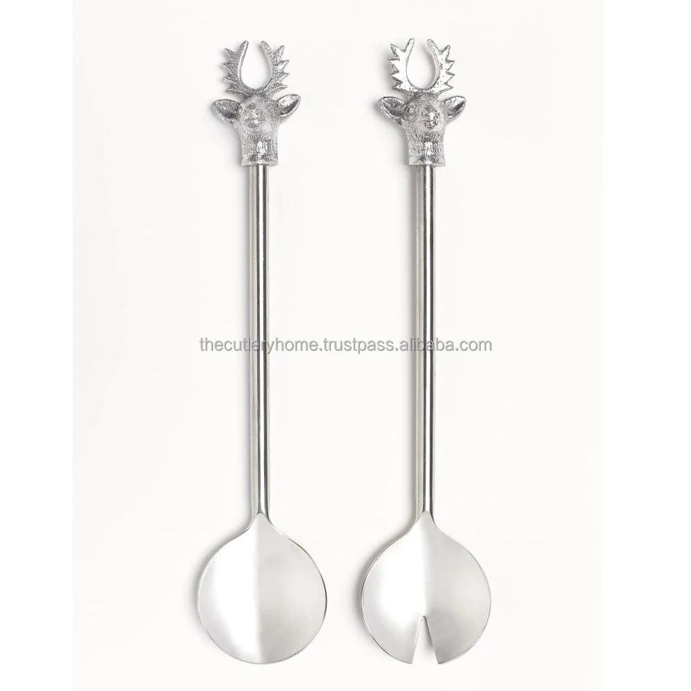 Gold polished Long Handmade Brass Middle Twisted Handle Inexpensive Bar Spoon Design high quality Bar Spoon