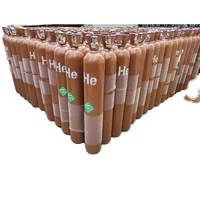 Промышленный высокочистый 99.999% гелий газ в 40L 50L стальные баллоны сжимают резервуар для
