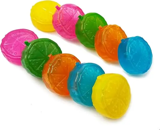 Reusable Ice Cube 40 Pcs Plastic Ice Cubes Quick-Freeze Refreezable Ice Cubes for Making Cold Drinks Lunch Bags Coolers