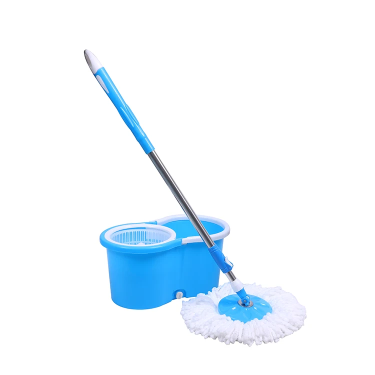 2022 china 360 roto easy cubeta turbo steel spin and go wring easywring microfiber wet master pink wall cleaning mop bucket set