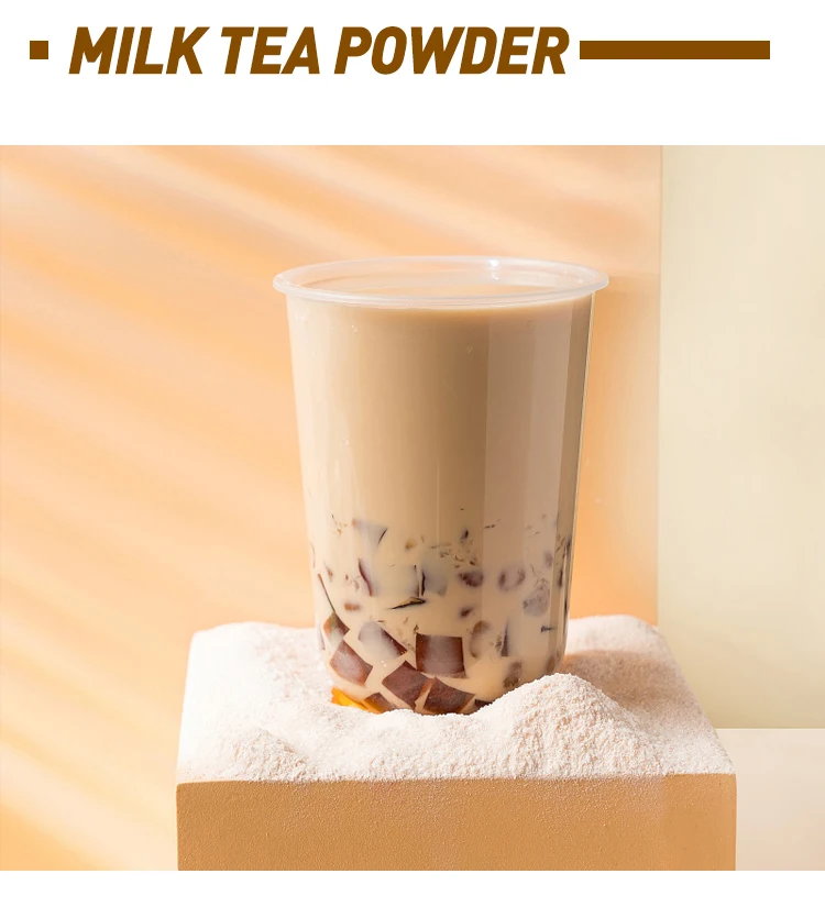 Factory Supply 1KG Premix Powder Mango Flavored for Bubble Tea