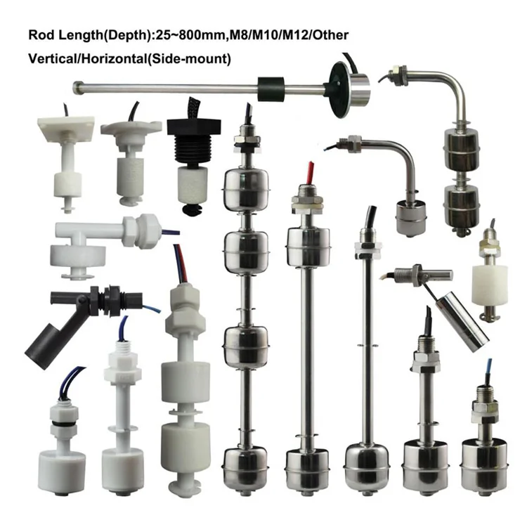 Float-45LPP-M10 Magnetic Liquid Level Sensor Fluid Level Indicator Water Tank Float Ball Switch Plastic Level Controller