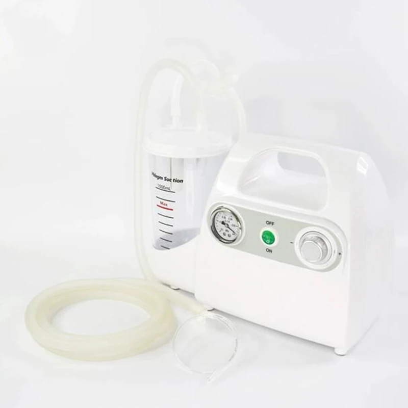 1000ml Low-Noise Suction Surgical Portable Suction Machine for Clinic & Hospital Use
